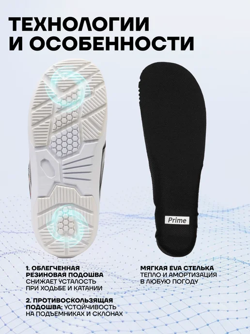 PRIME Snowboards Ботинки сноубордические женские PRIME - FUN F1, черный, фото 6
