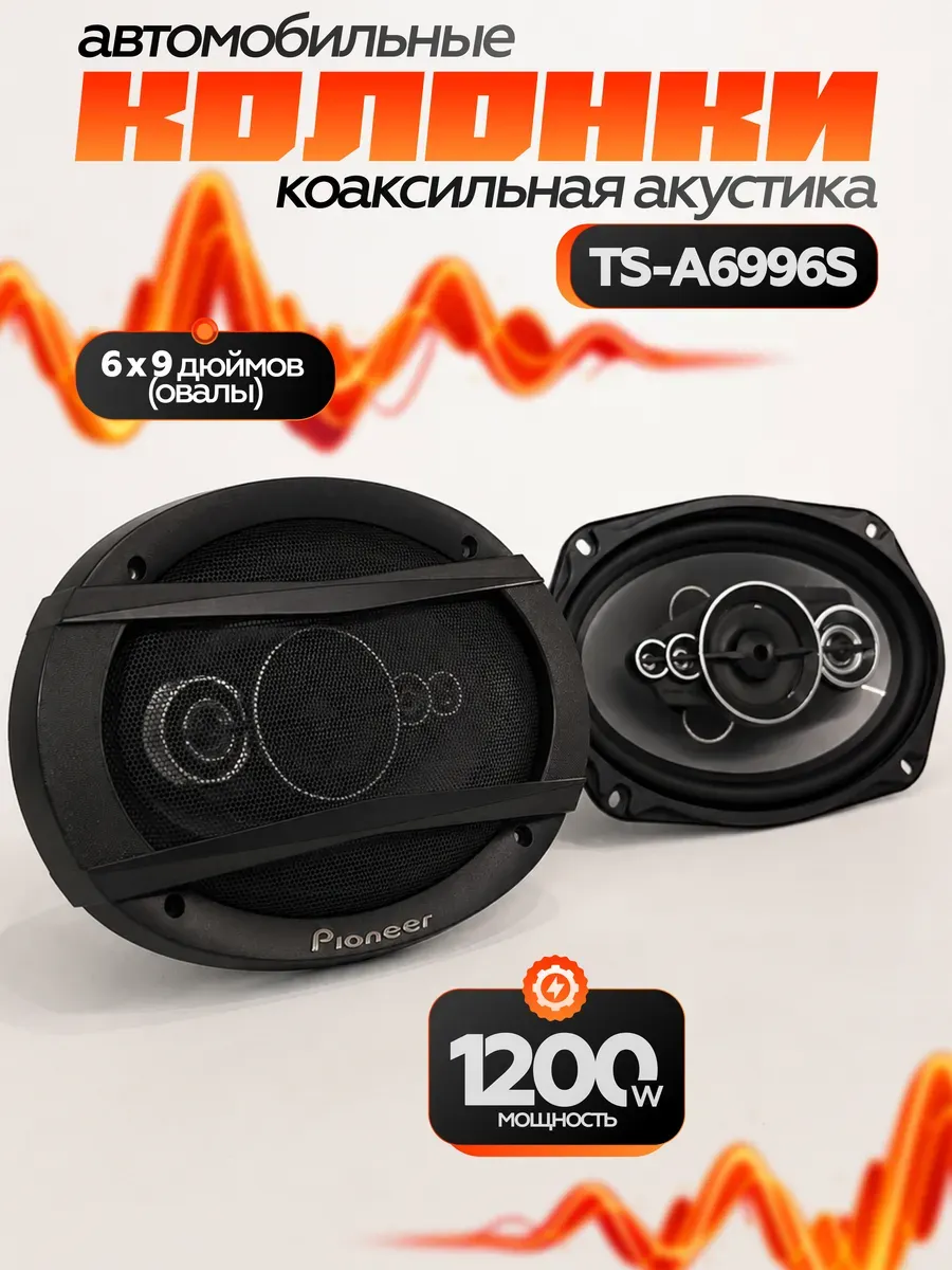 Динамики автомобильные колонки, TS-А6996S