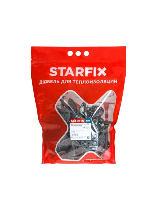 STARFIX Дюбель для теплоизоляции 10х200 мм 30 шт, 10x200 мм, 30 шт, фото 2
