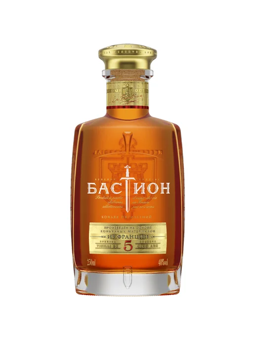 Коньяк Бастион пятилетний 0,25 л, 250 мл