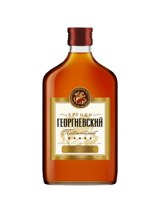 Георгиевский Бренди 5 лет 0,25 л, 0,25 л