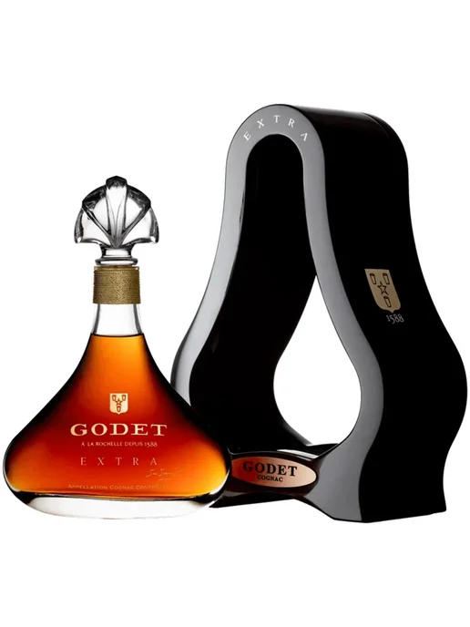 GODET Коньяк Extra 0,7 л в подарочной упаковке, 700 мл