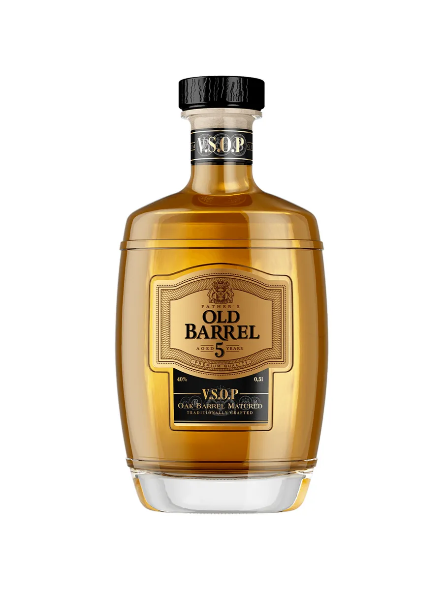 Коньяк Father's Old Barrel 5 лет 0,5 л