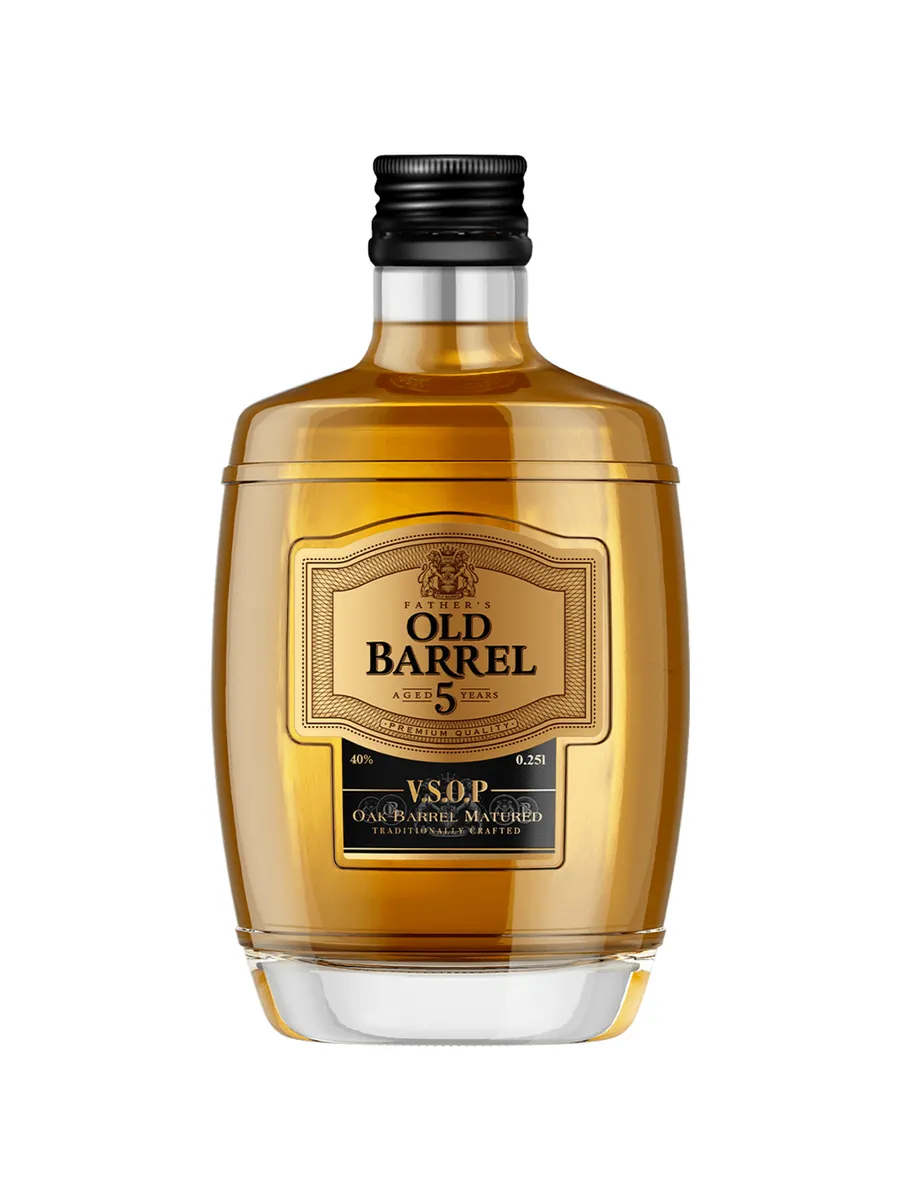 Коньяк Father's Old Barrel 5 лет 0,25 л