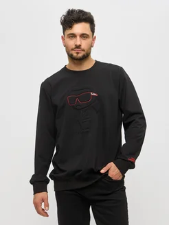 Брендовый свитшот Karl Lagerfeld 288730314 купить за 2 730 ₽ в интернет-магазине Wildberries