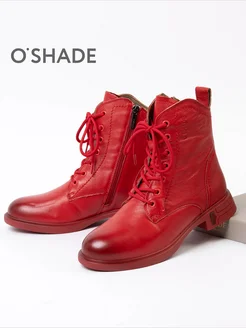 Ботинки женские демисезонные на низком каблуке O`SHADE 288784624 купить за 3 865 ₽ в интернет‑магазине Wildberries