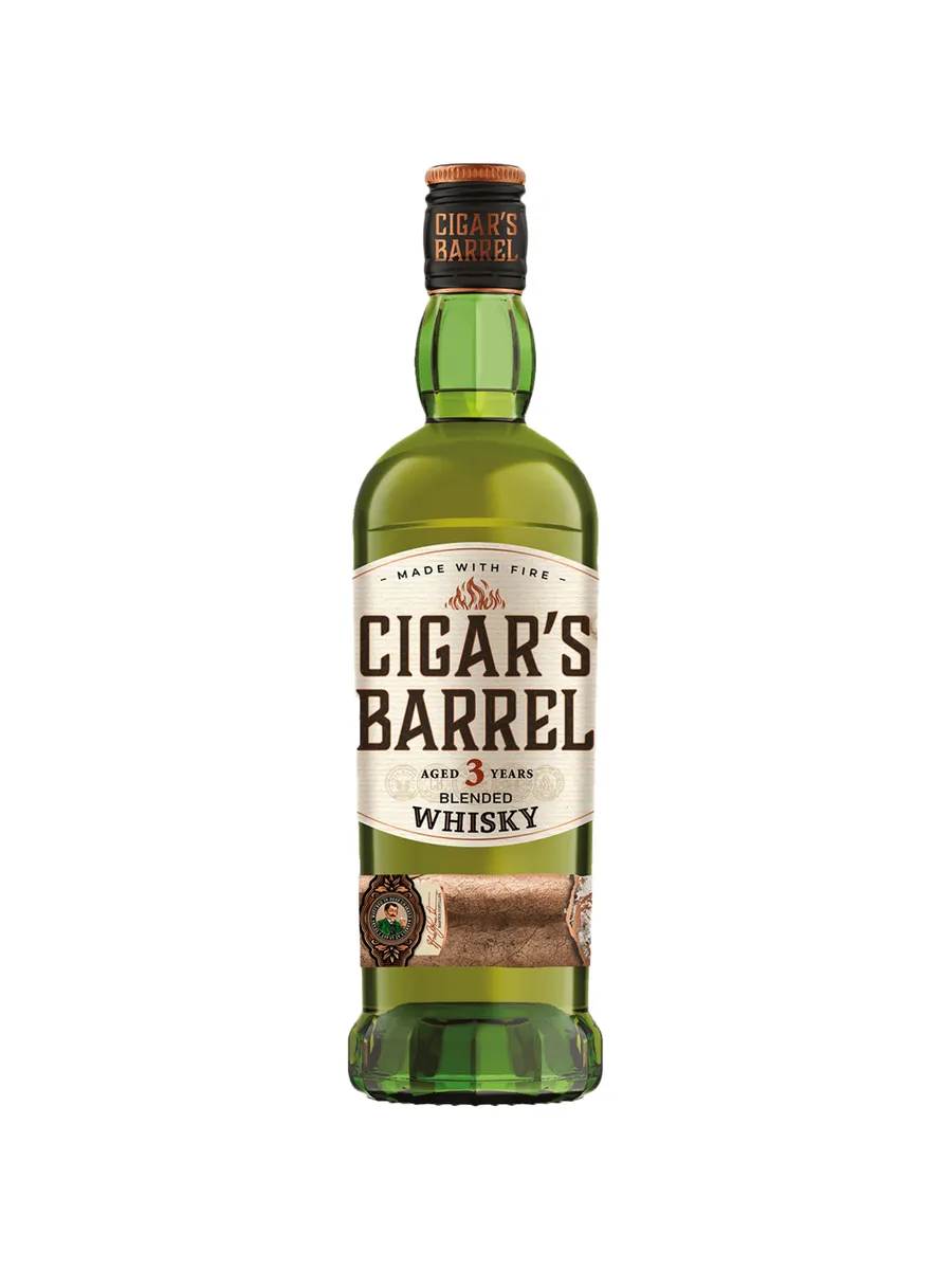 Виски Cigar s Barrel 0 5 л