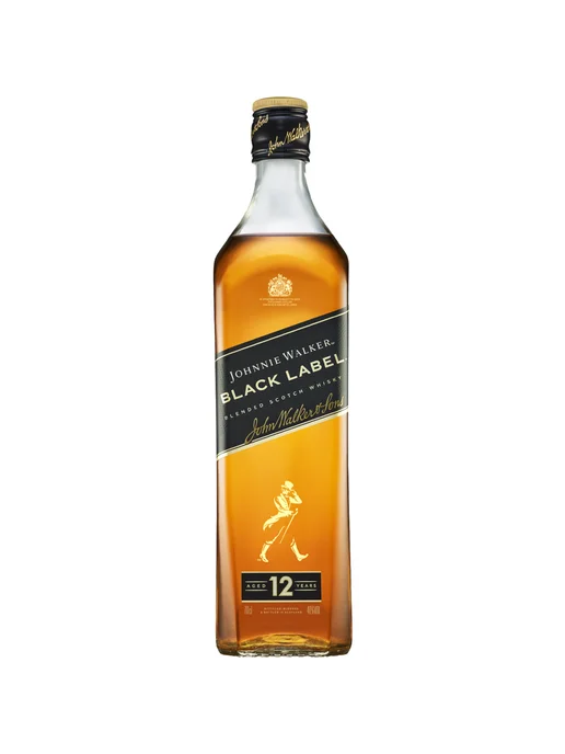 Johnnie Walker Виски Black Label 12 лет 0,2 л, 700 мл, фото 3