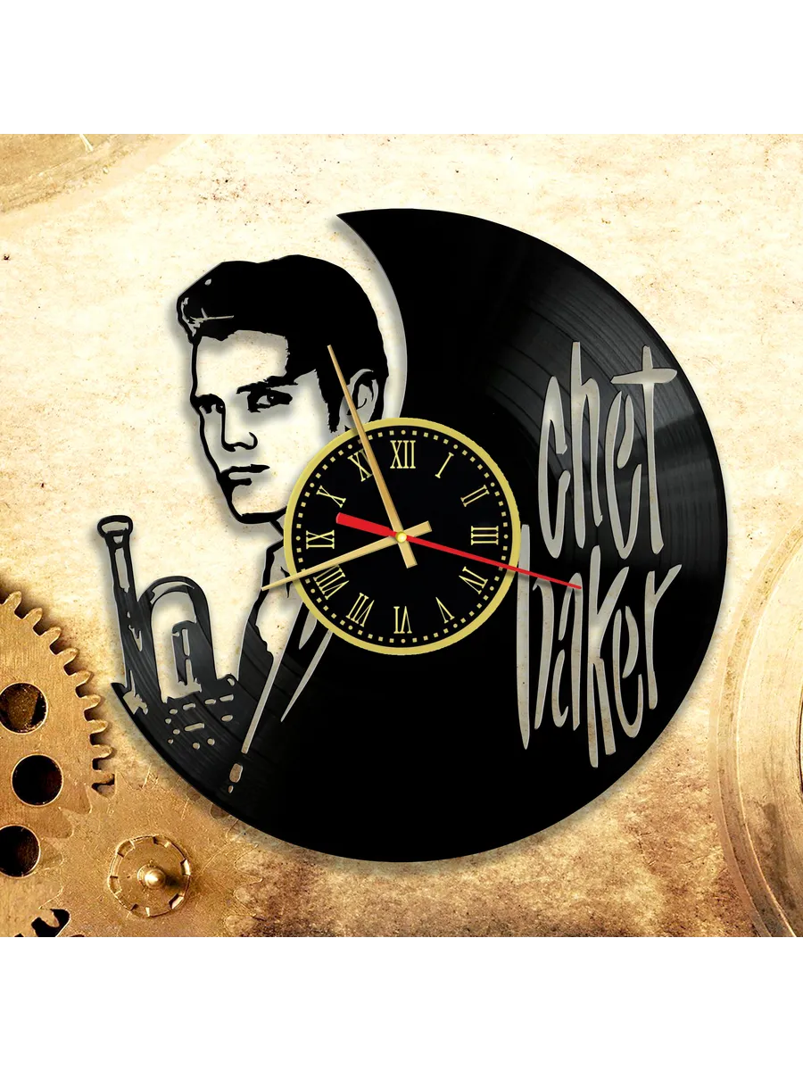 Настенные часы Чет Бейкер, Chet Baker
