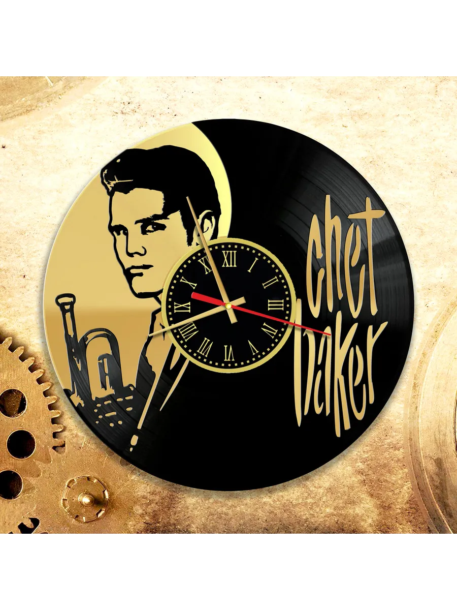 Настенные часы Чет Бейкер, Chet Baker