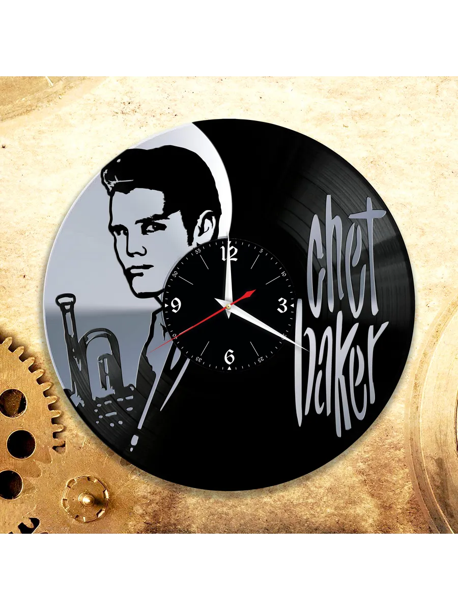 Настенные часы Чет Бейкер, Chet Baker