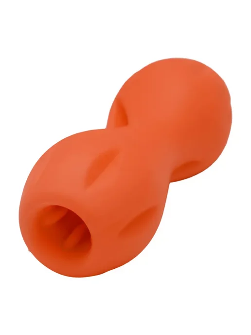 PetShop Игрушка для собак кость для лакомств TPR черная 13см, оранжевый, фото 3