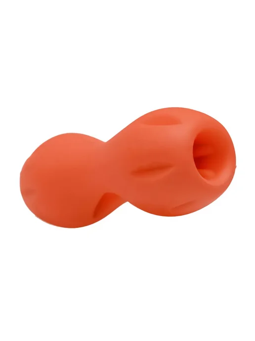 PetShop Игрушка для собак кость для лакомств TPR черная 13см, оранжевый, фото 4