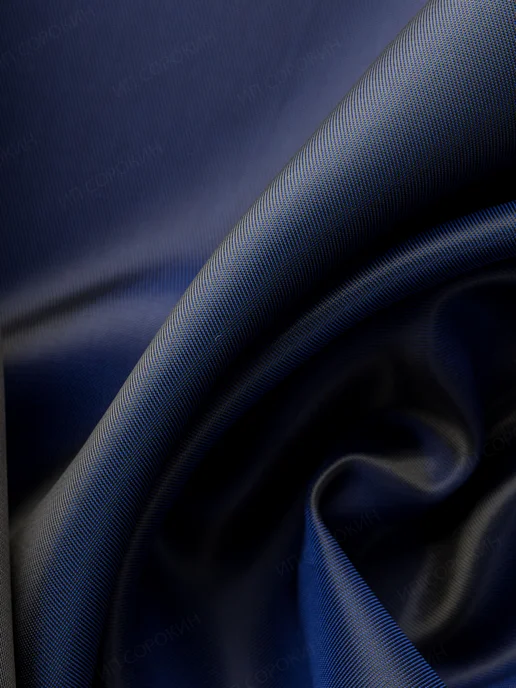 MDC Fabrics Подкладочная ткань саржа для шитья и рукоделия, синий, фото 6