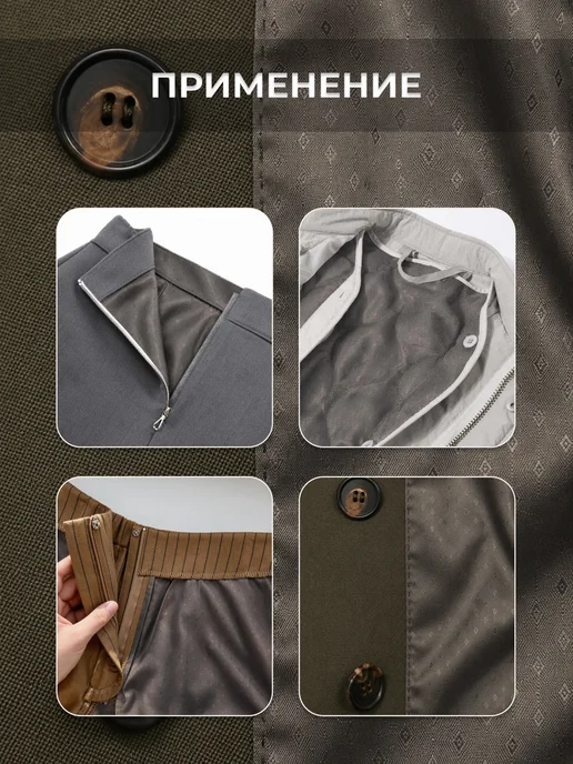 MDC Fabrics Подкладочная ткань жаккард для шитья и рукоделия, серый, фото 3