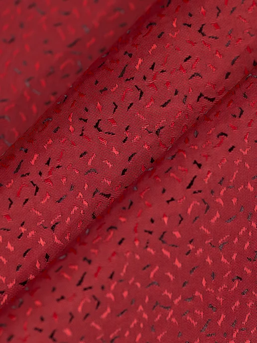 MDC Fabrics Подкладочная ткань жаккард для шитья и рукоделия, красный, фото 8