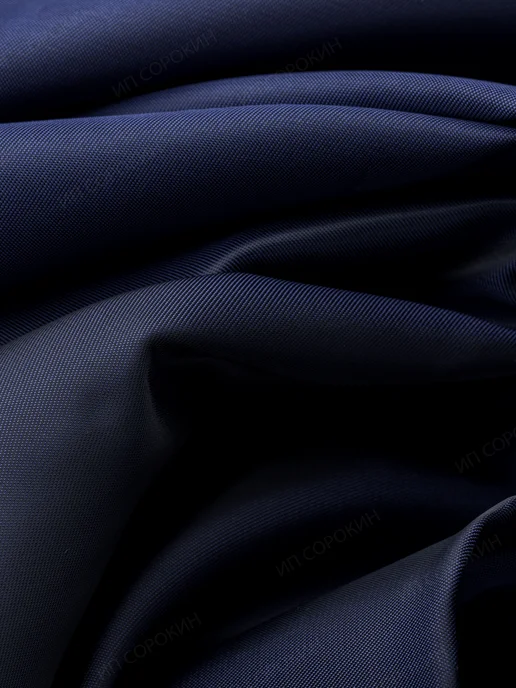 MDC Fabrics Подкладочная ткань саржа для шитья и рукоделия, синий, фото 3