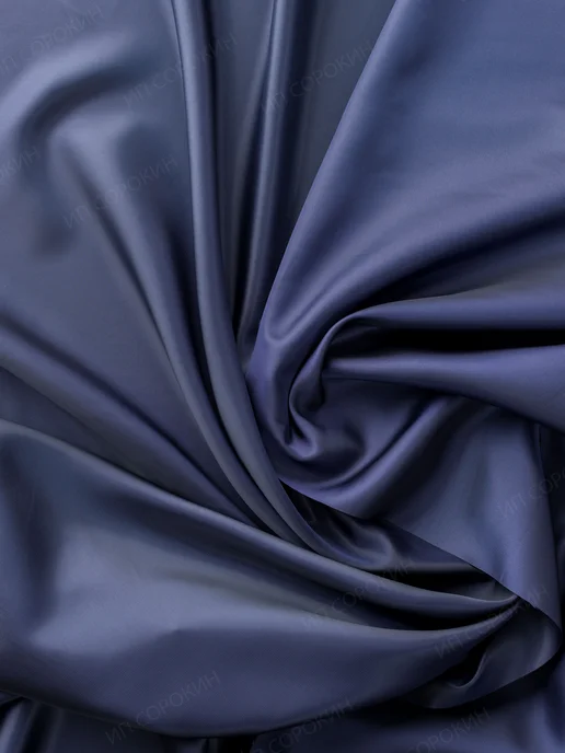 MDC Fabrics Подкладочная ткань саржа для шитья и рукоделия, синий, фото 4