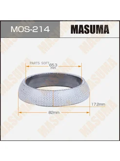 Кольцо глушителя 65.3 x 82 MOS-214 Masuma 289297043 купить за 614 ₽ в интернет‑магазине Wildberries