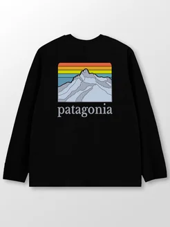 лонгслив с принтом оверсайз Patagonia патагония sk8 CHOP&CHOP 289394226 купить за 1 557 ₽ в интернет-магазине Wildberries