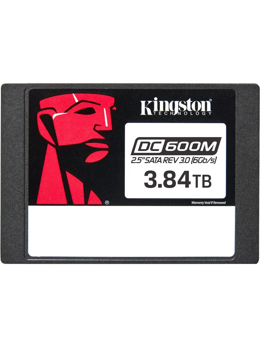 Kingston Накопитель SSD SATA-III 3.84TB SEDC600M 3840G DC600M 2.5" 1