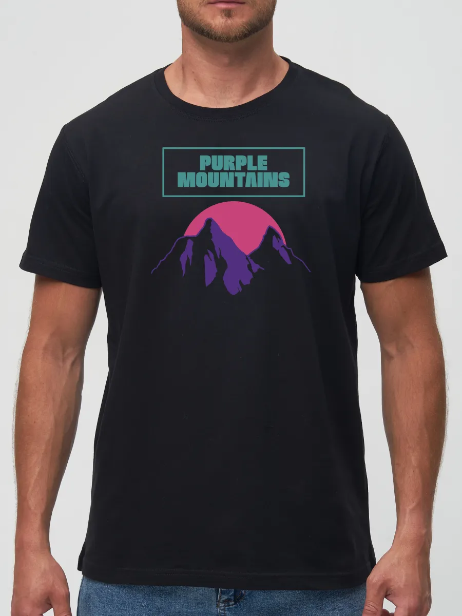 Футболка Purple mountains рок