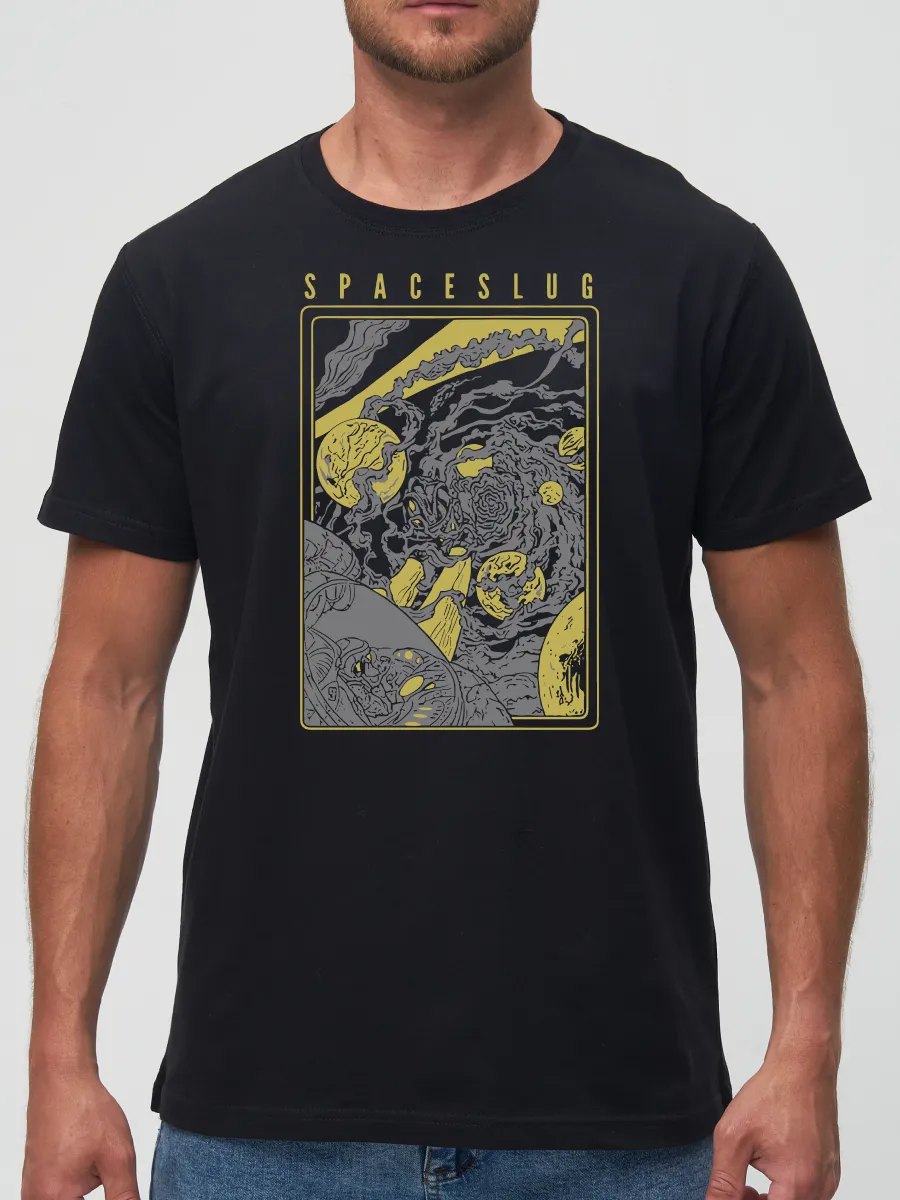 Футболка Spaceslug метал