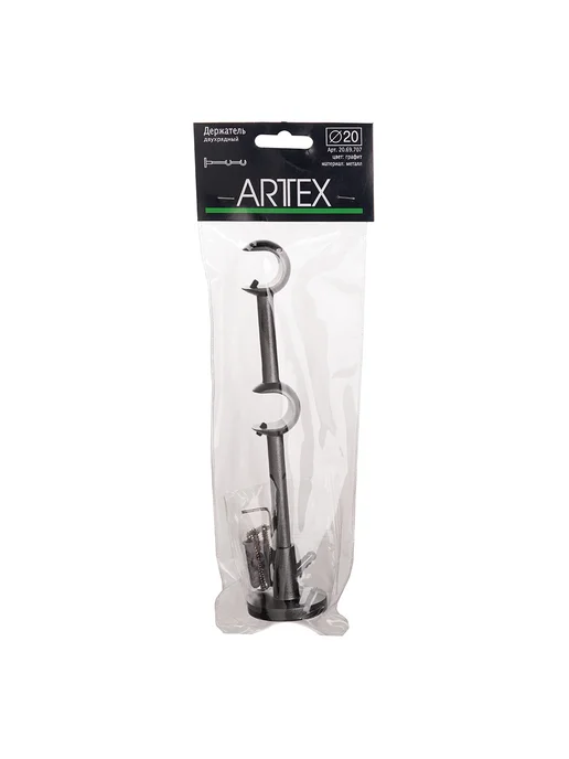Arttex Держатель для карниза 2-рядный d20 мм, вариант, фото 5