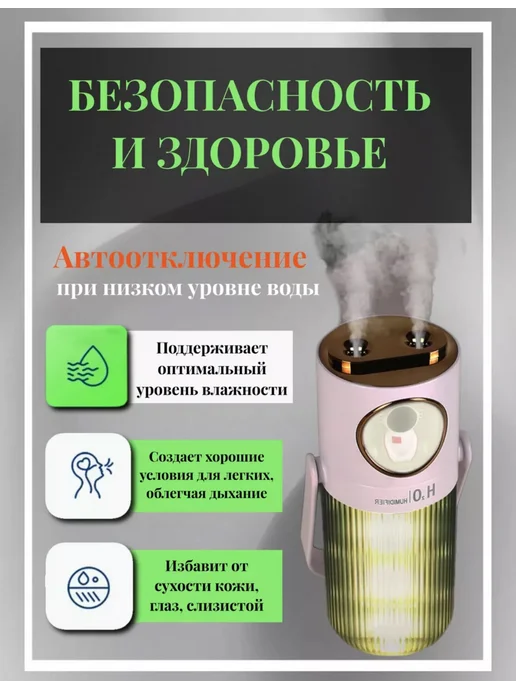 SAMUN Светильник увлажнитель от USB, белый, фото 2