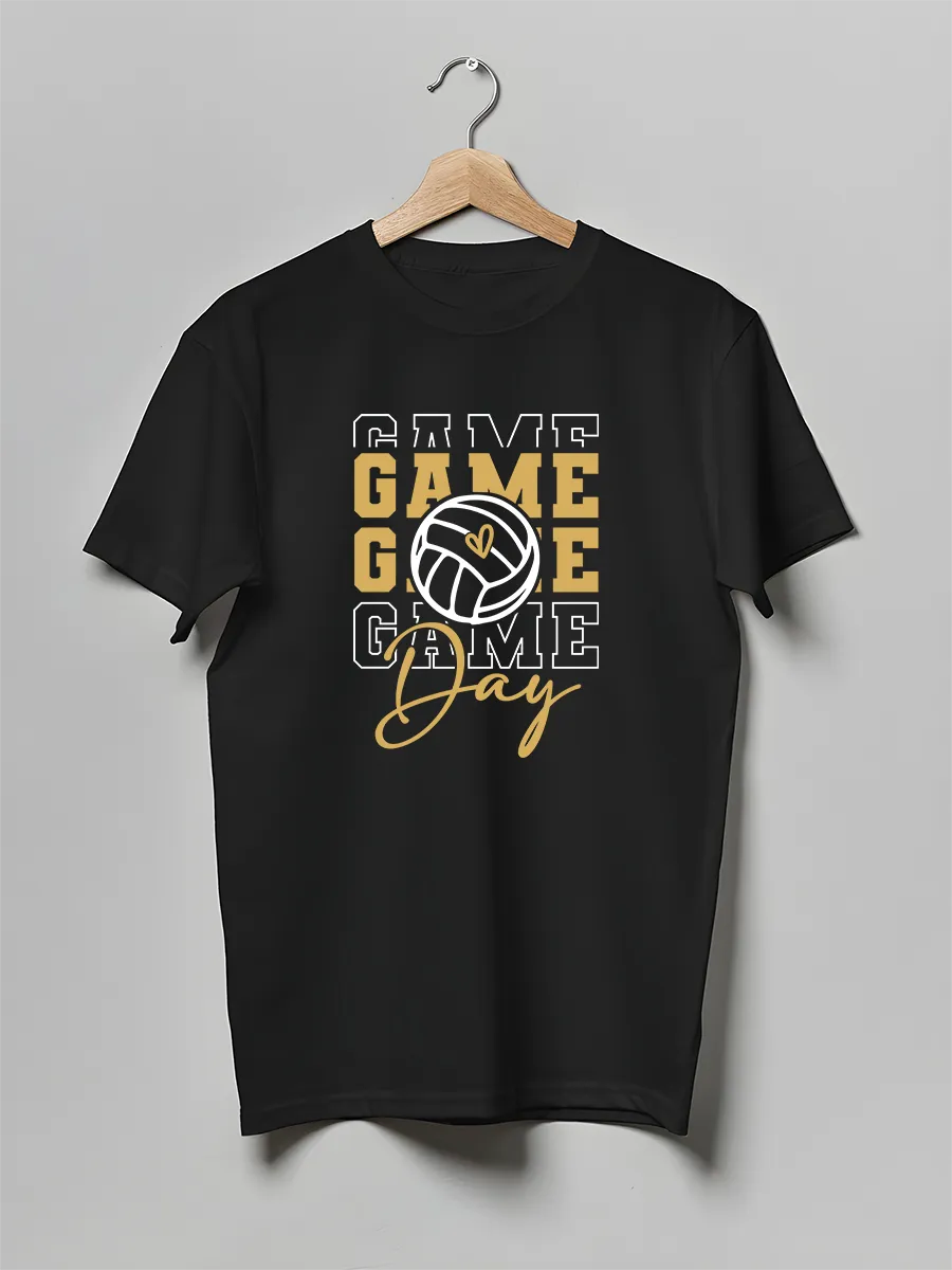 Футболка Game Day Волейбол Спорт Мяч Игра Графика