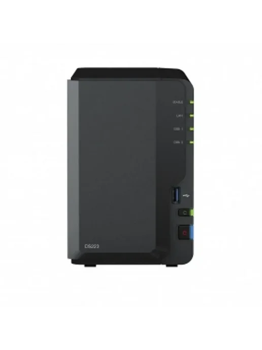 Сетевой накопитель Synology DS223 без HDD, черный, фото 3