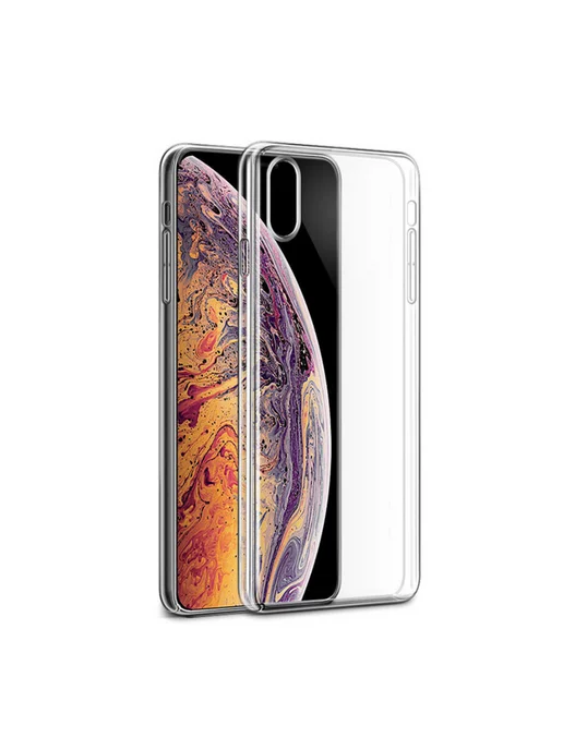 Asra-Ms Прозрачный чехол для Apple iPhone X и XS, прозрачный