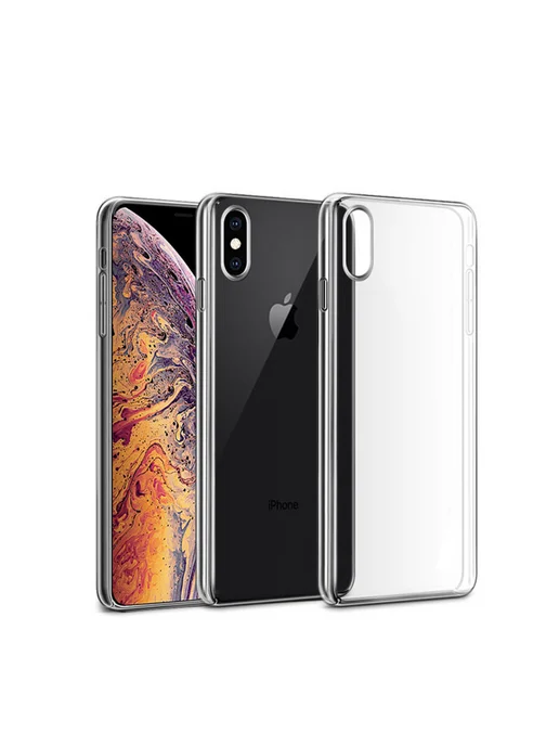 Asra-Ms Прозрачный чехол для Apple iPhone X и XS, прозрачный, фото 3