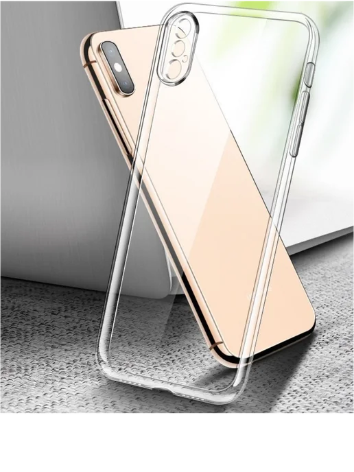 Asra-Ms Прозрачный чехол для Apple iPhone X и XS, прозрачный, фото 5