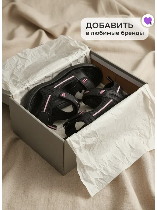 X-Plode Спортивные сандалии босоножки на липучках, черный, фото 11