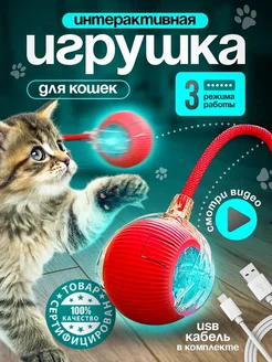 Игрушка для кошек интерактивная умный мяч Miuland 290038762 купить за 492 ₽ в интернет-магазине Wildberries