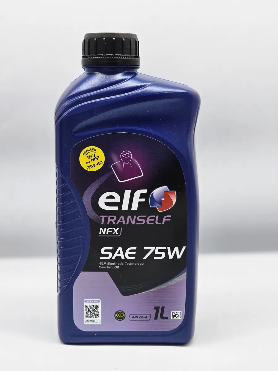 Трансмиссионное масло Эльф Trans NFX 75w 1л