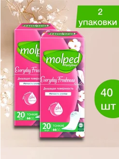 Прокладки ежедневные тонкие Molped 290580299 купить за 223 ₽ в интернет-магазине Wildberries