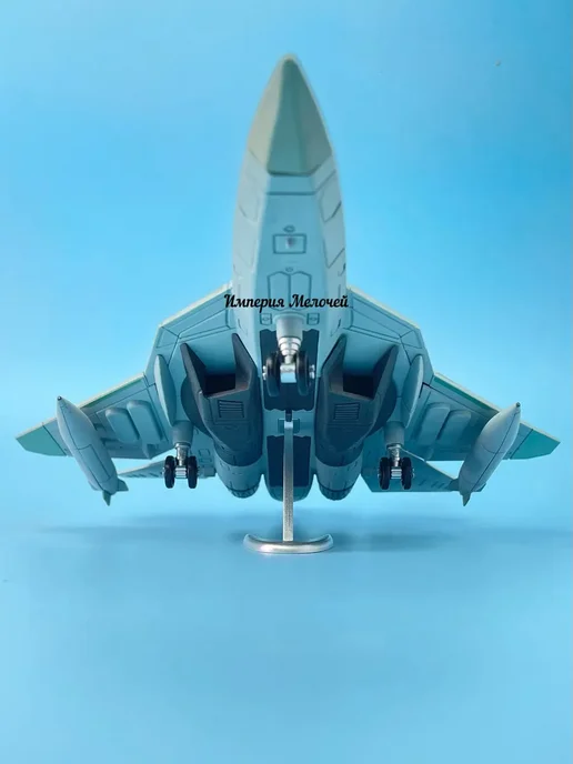 Модель самолета СУ 57 масштаб 1 72, серый, фото 5
