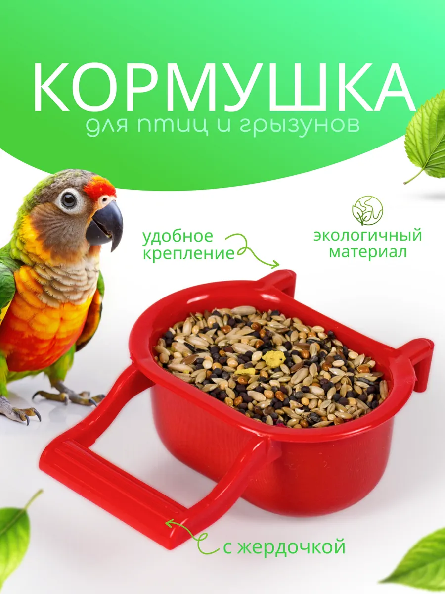 Кормушка для попугаев