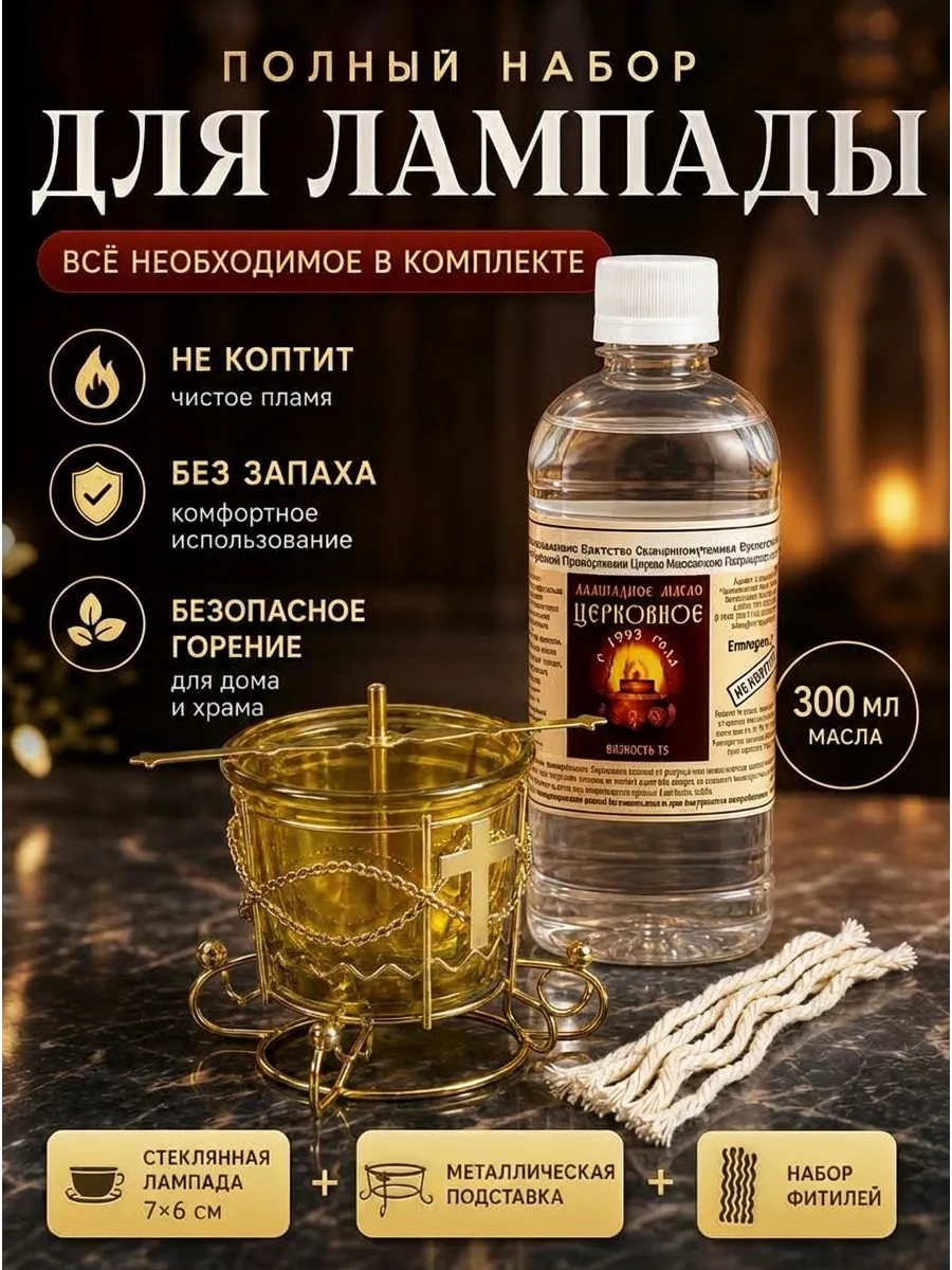 Лампада настольная