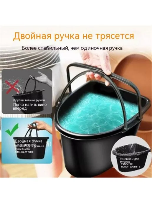 биотуалет для пожилых，биотуалет для детей，Съемный туалет, белый, фото 5