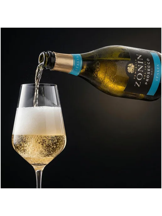 ZONIN Вино игристое Prosecco белое брют 0,75 л, 0,75 л, фото 2