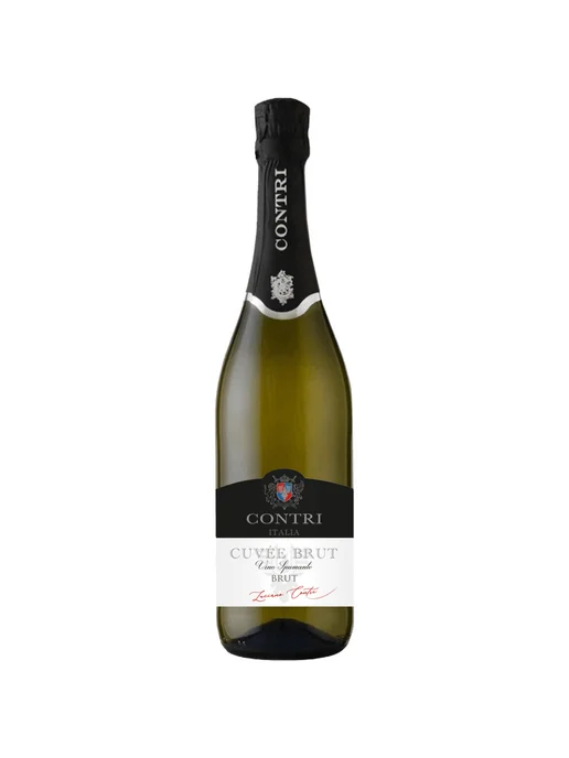 Contri Вино игристое Cuvee Brut белое брют 0,75 л, 750 мл