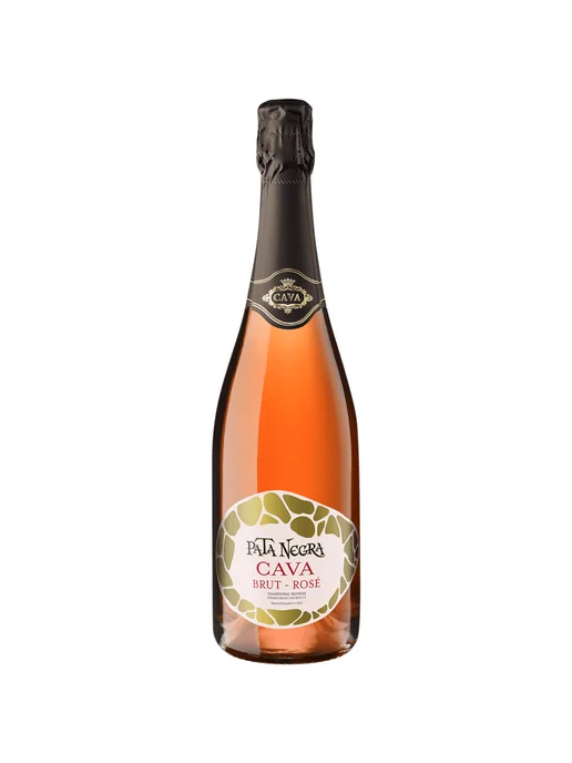 Pata Negra Вино игристое Cava Brut розовое брют 0,75 л, 0,75 л