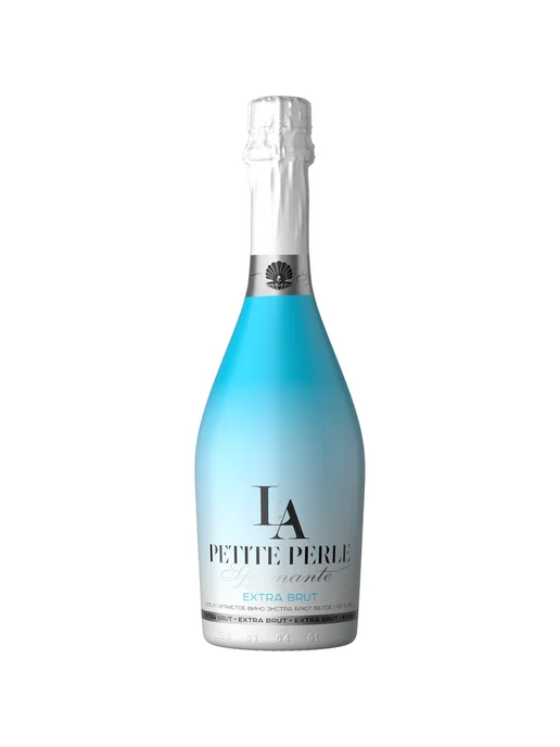 Вино игристое La Petite Perle белое экстра брют 0,75 л, 750 мл