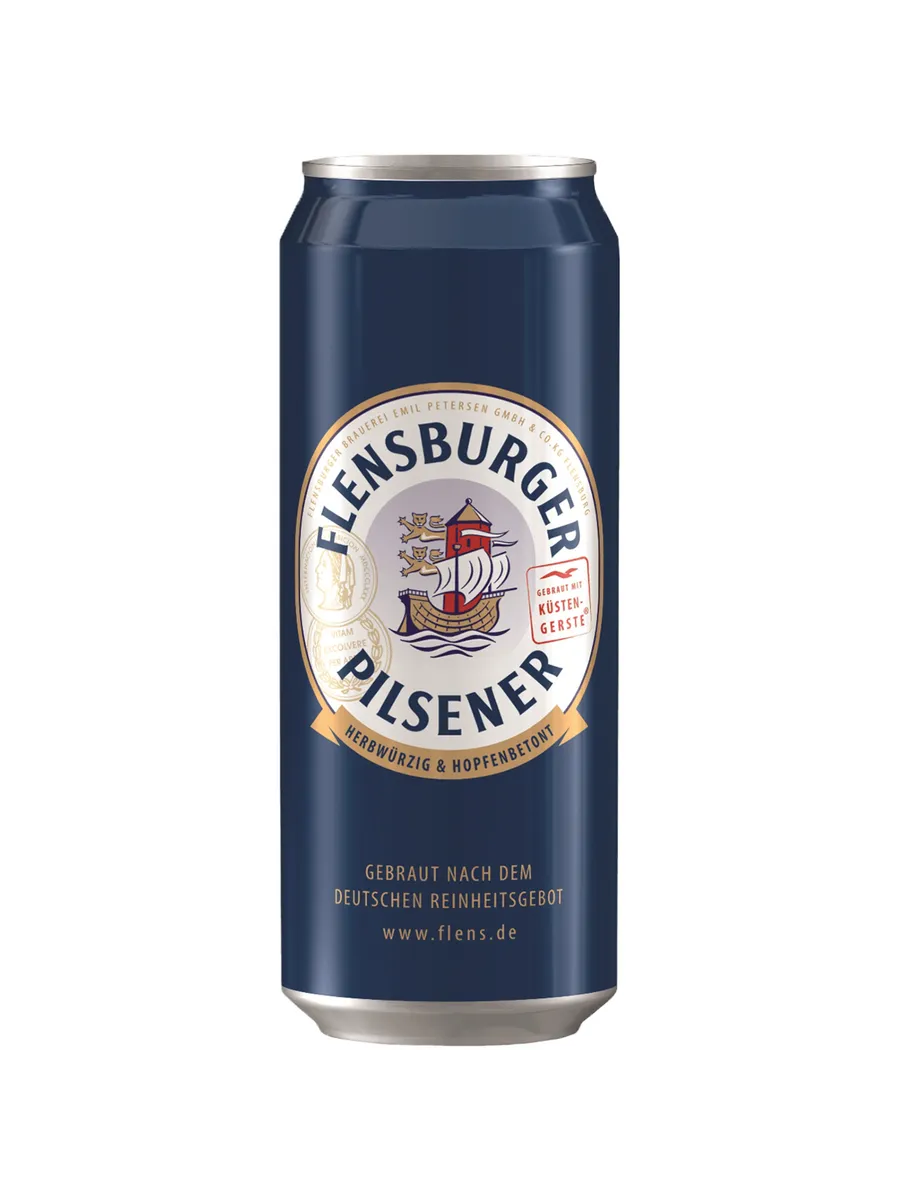 Пиво Flensburger Pilsener светлое 0 5 л ж б