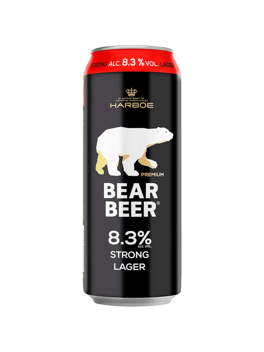 Пиво Strong Lager светлое 0,45 л ж б