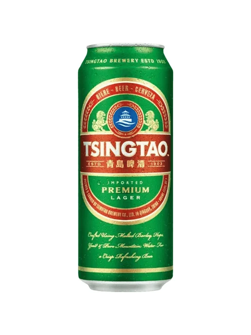 Tsingtao Пиво светлое 0,5 л ж б, 0,5 л