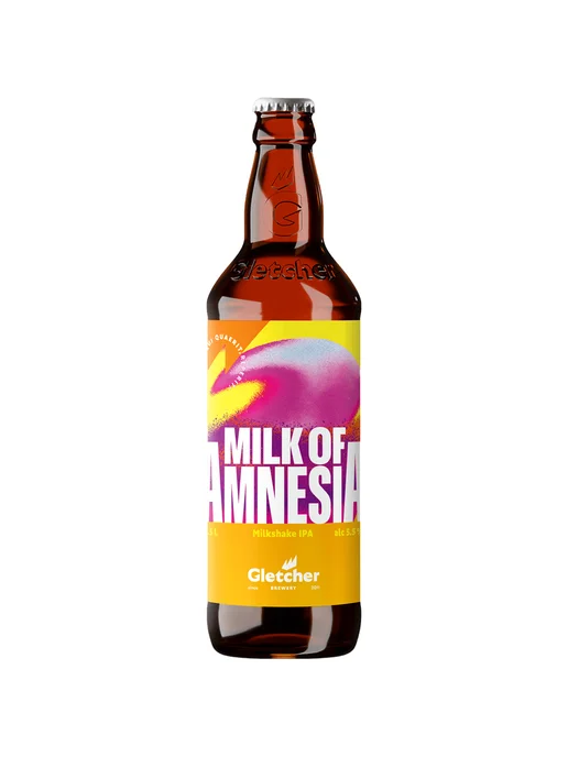 Gletcher Пиво Milk of Amnesia v. Tropic светлое 0,5 л, 0,5 л